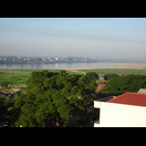 Blick aus unserem Hotelzimmer auf die Mekongschleife